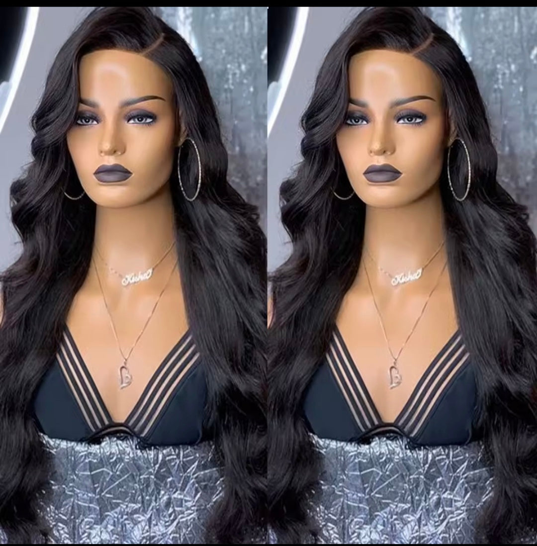 30 34 Inch Glueless Body Wave 5x5 Lace Closure Wig Human Hair 13x4 Lace Frontal Wig Transparent Brazilian Remy For Women No Glue